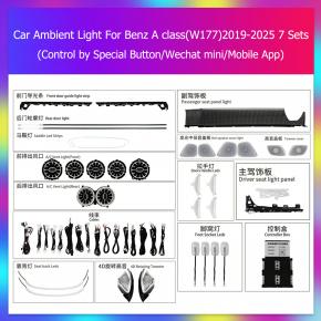 Benz A class ambient lighting 