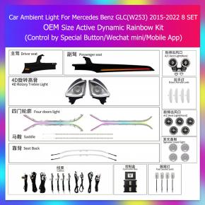 Benz GLC ambient lighting 