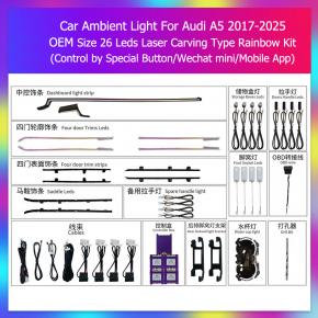 Audi A5 2017-2025 Ambient lights 